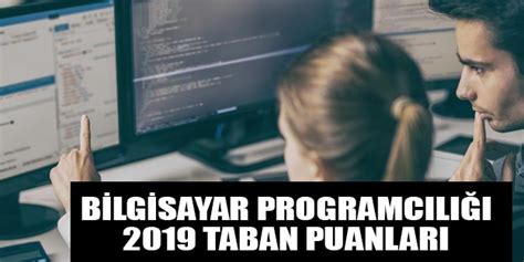 bilgisayar programcılığı 2019 taban puanları
